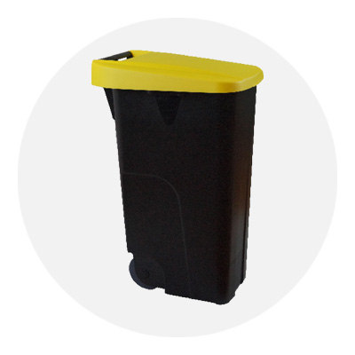 Papeleras y contenedores para la gestión de desechos